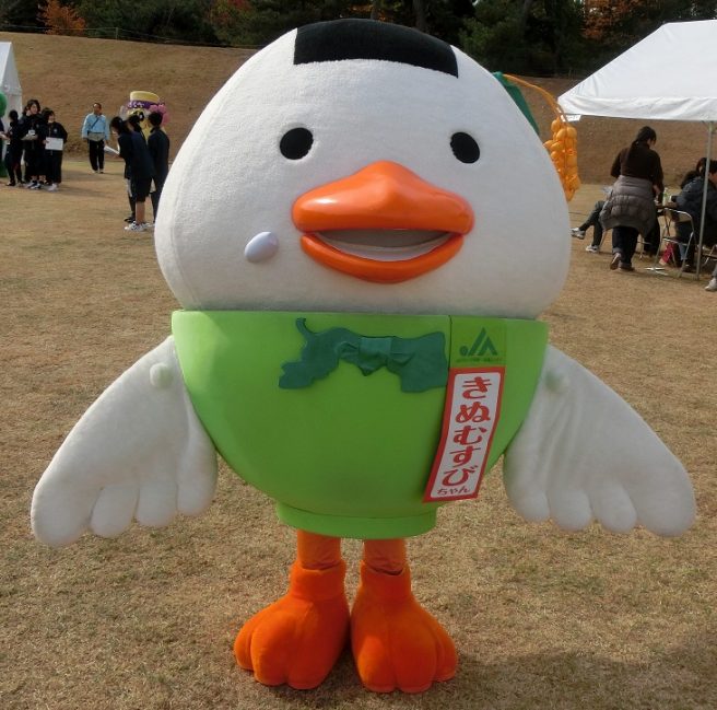 鳥取県 ゆるキャラ　きぬむすび