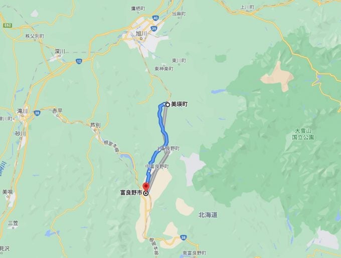 富良野・美瑛のアクセス