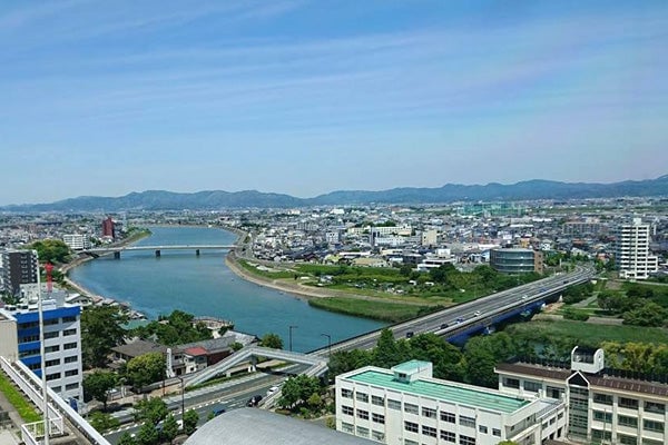豊橋市役所　展望ロビー