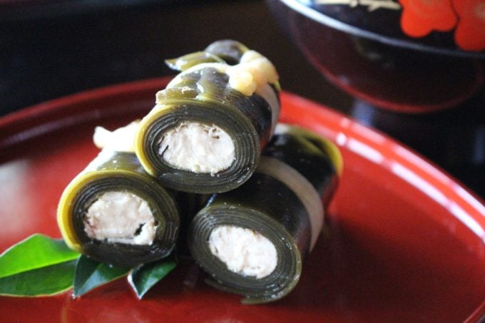 鯖昆布巻き