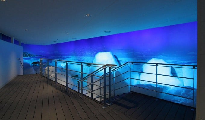 網走観光名所　オホーツク流氷館